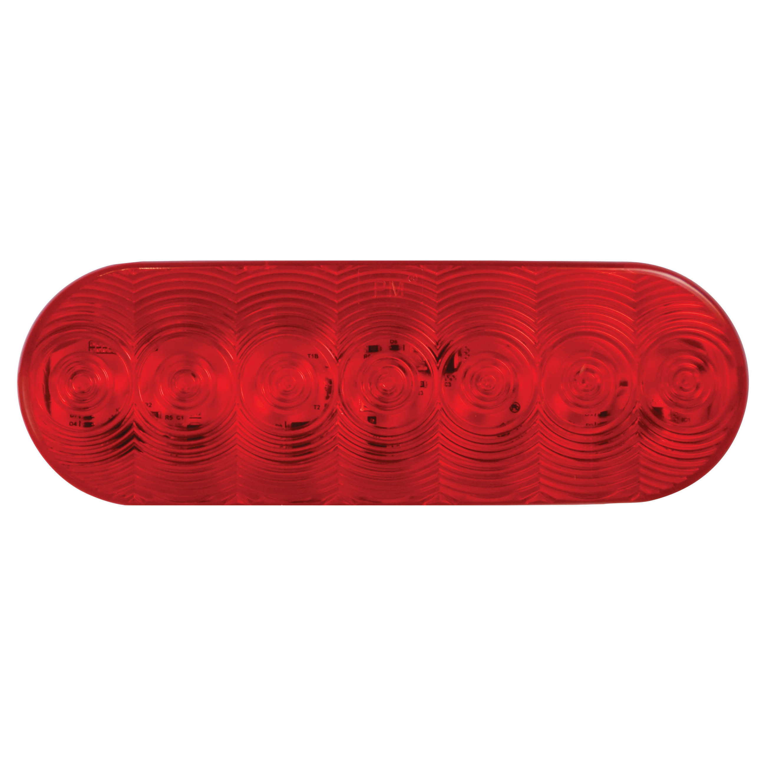 LumenX Series V821KR-7 Stop/Turn/Tail Light, LED Lamp, Red Light