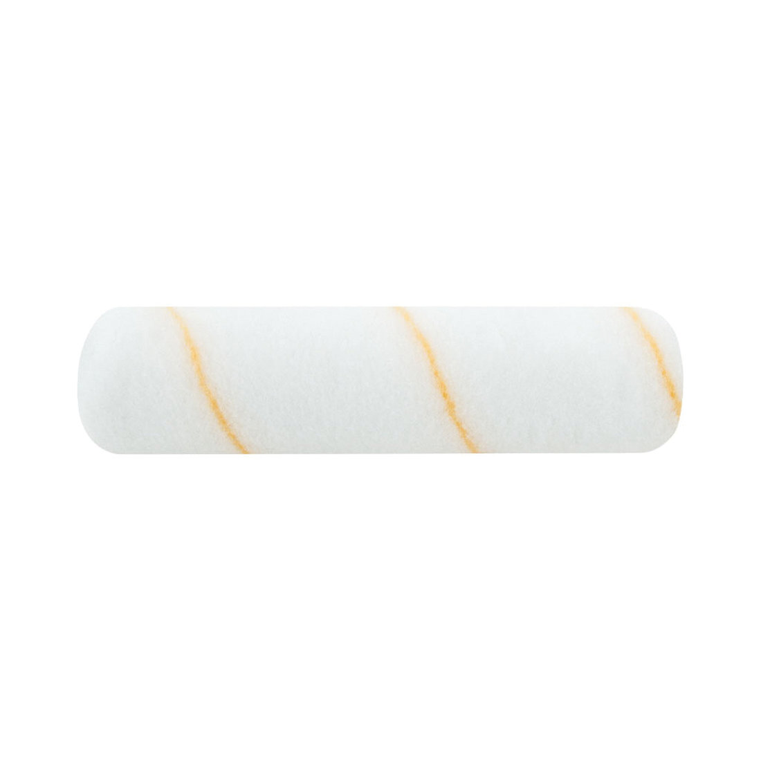 RR641-9 Roller Cover, 3/16 in Thick Nap, 9 in L, Fabric Cover, White