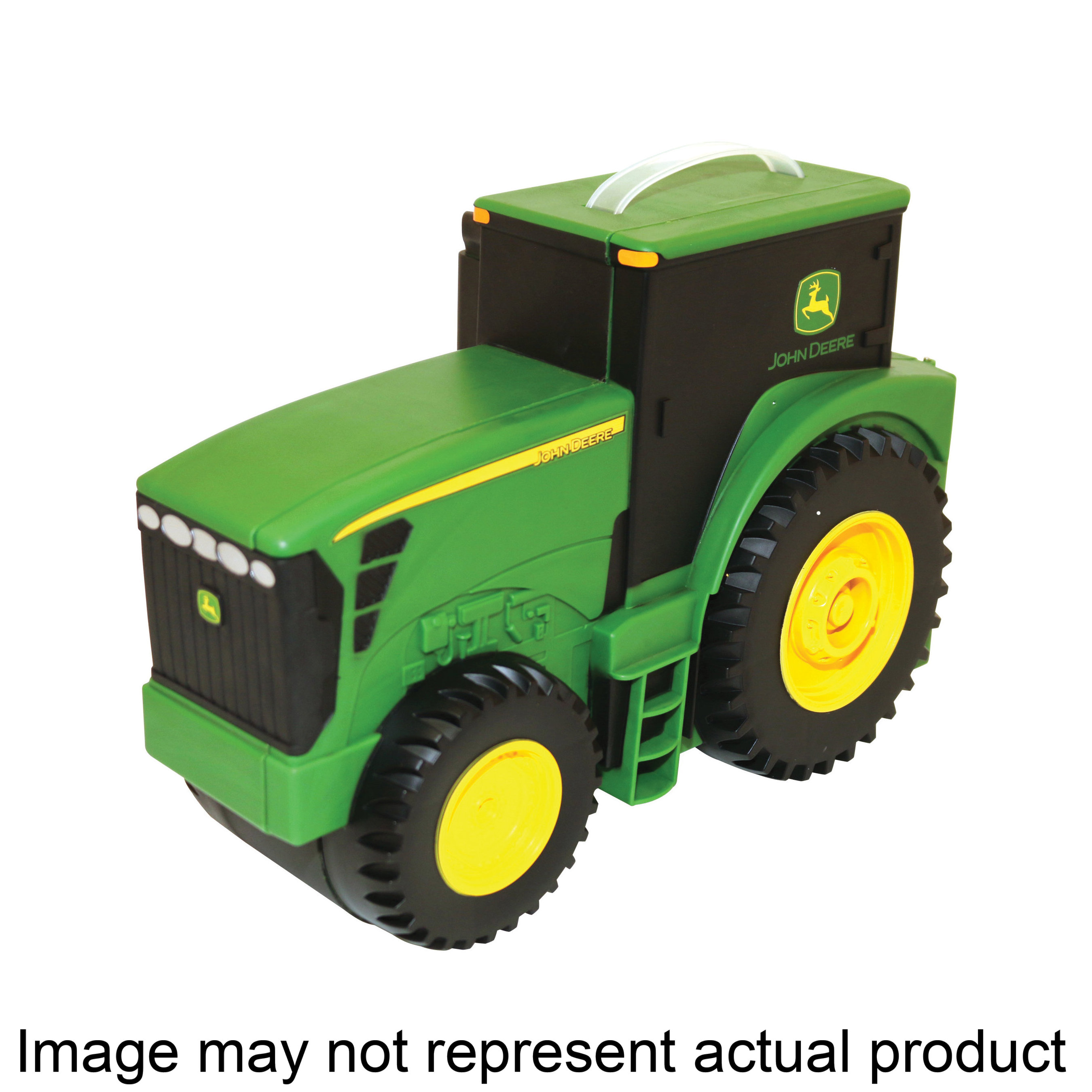 35747 Farm Set Tractor, 3 years and Up, Plastic, Green/Yellow/Black