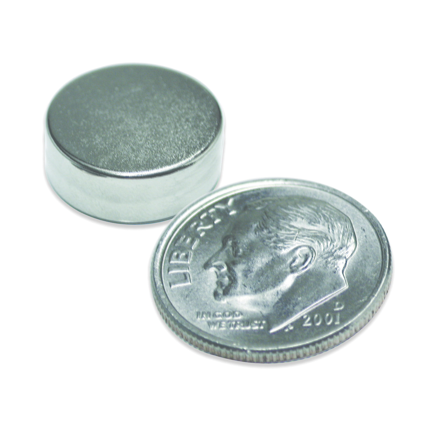 07045 Super Magnet Disc, Neodymium, 0.315 in Dia, 0.118 in H