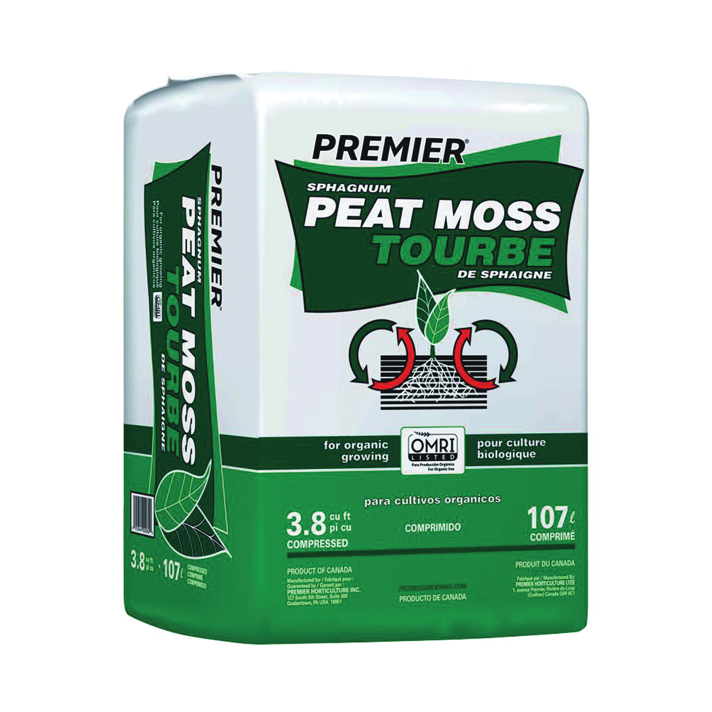 0082P Peat Moss, 3.8 cu-ft Bale