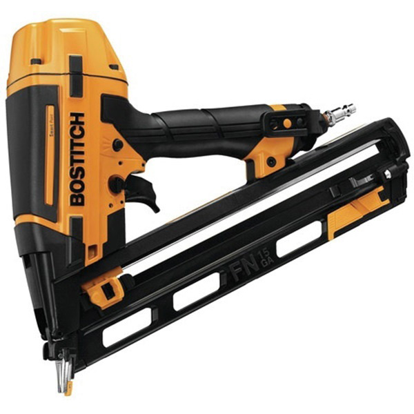 Bostitch BTFP72156 Finish Nailer Kit, 129 Magazine, 25 deg Collation, Glue Collation, 1-1/4 to 2-1/2 in Fastener - 2