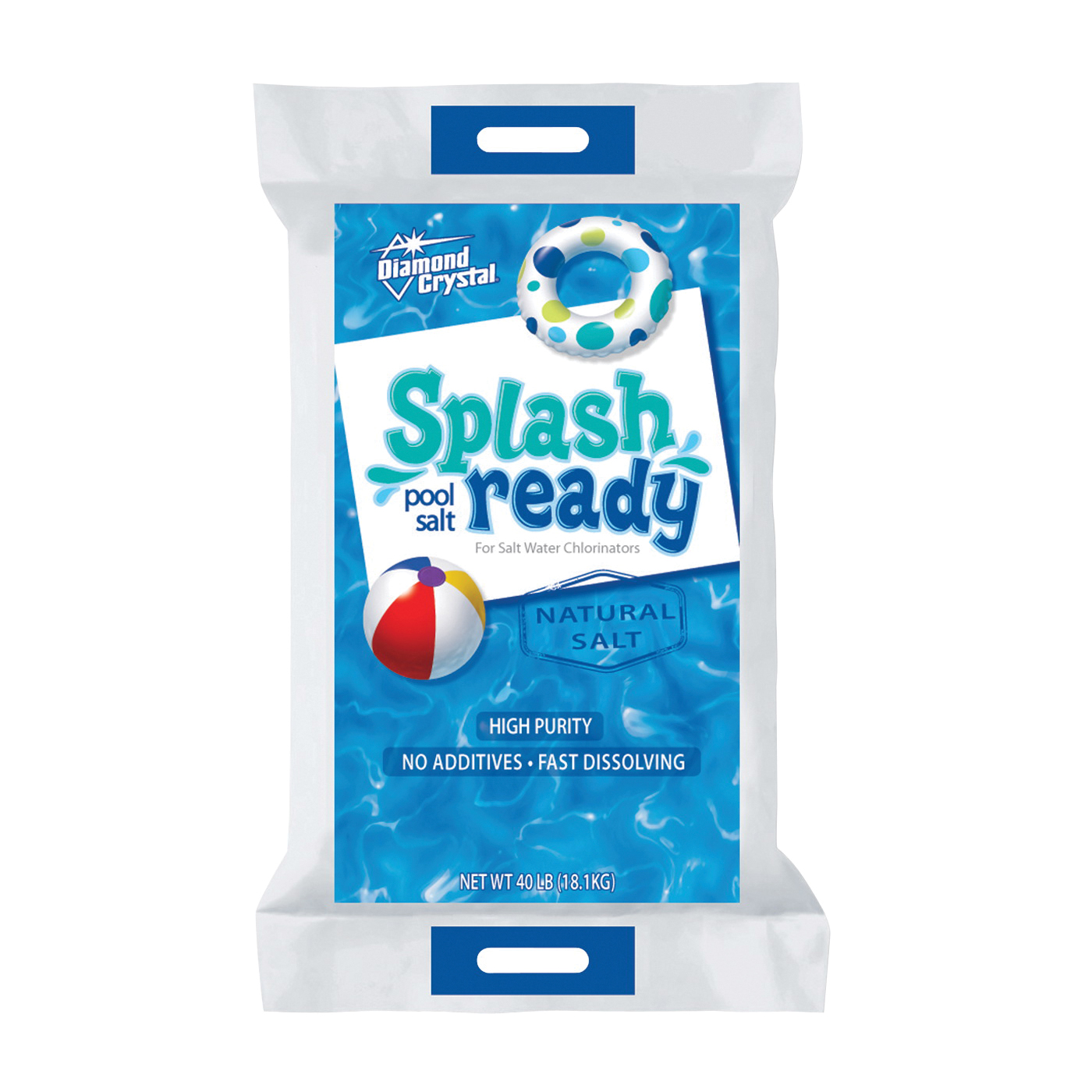 100011437 Pool Salt, Crystalline, Halogen, 40 lb Bag
