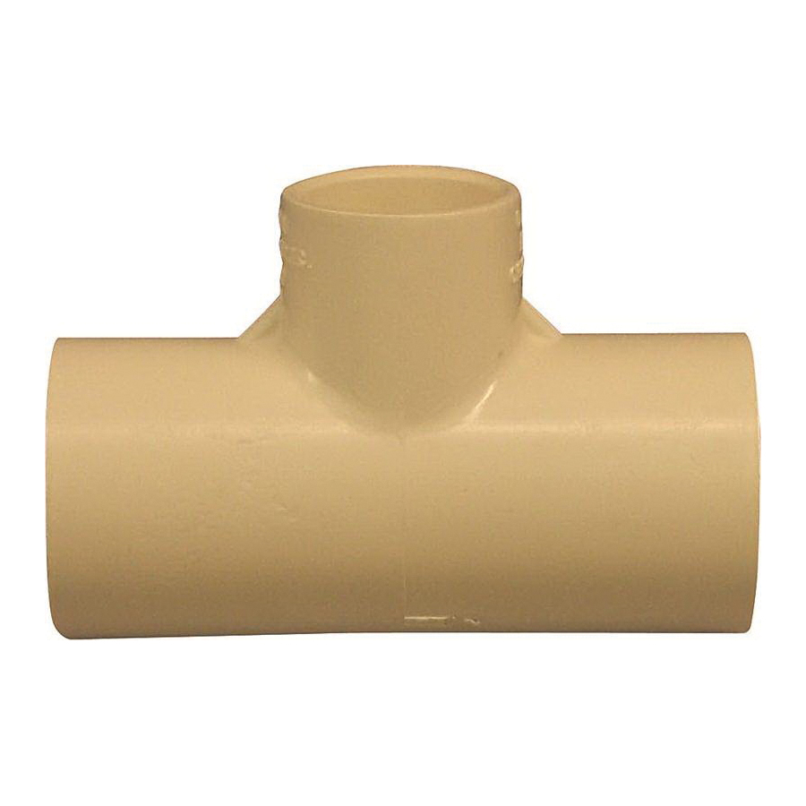 T00203C Pipe Tee, 1 x 3/4 in, CPVC, SCH 40 Schedule