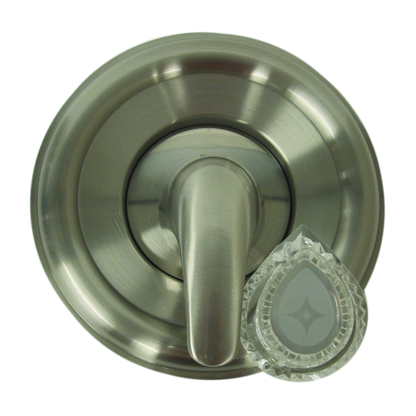 10002 Faucet Trim Kit, Plastic/Stainless Steel, Brushed Nickel, For: Moen Tub/Shower Faucets