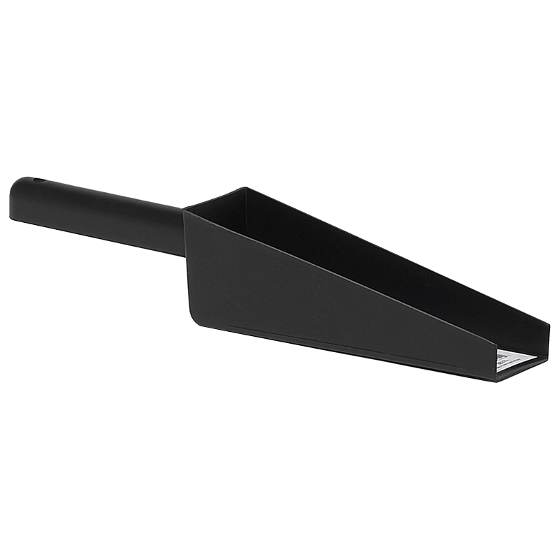 GS316 Gutter Scoop, 14.8 in L, Polypropylene, Black