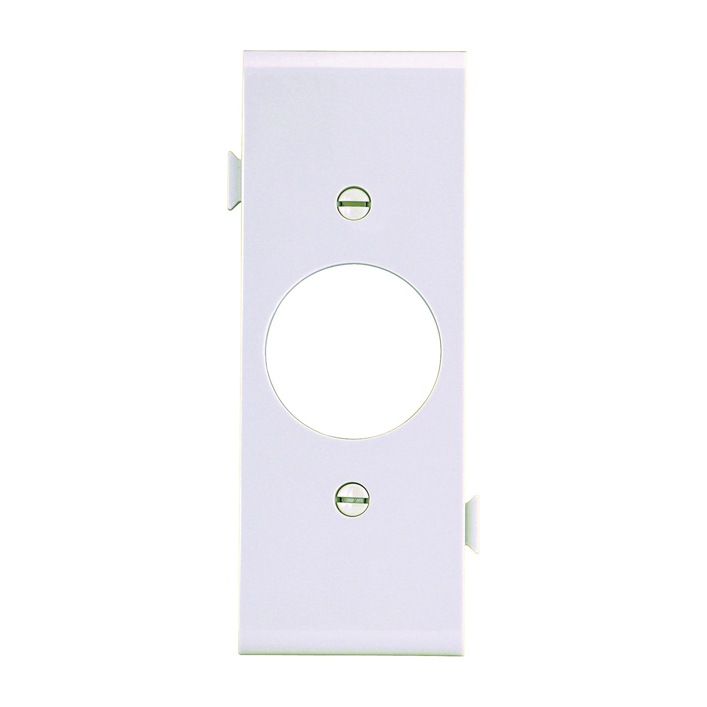 Wiring Devices STC7W Single Sectional Wallplate, White, 4-1/2 in L, 2-3/4 in W, 1-Gang, Polycarbonate, White, High-Gloss