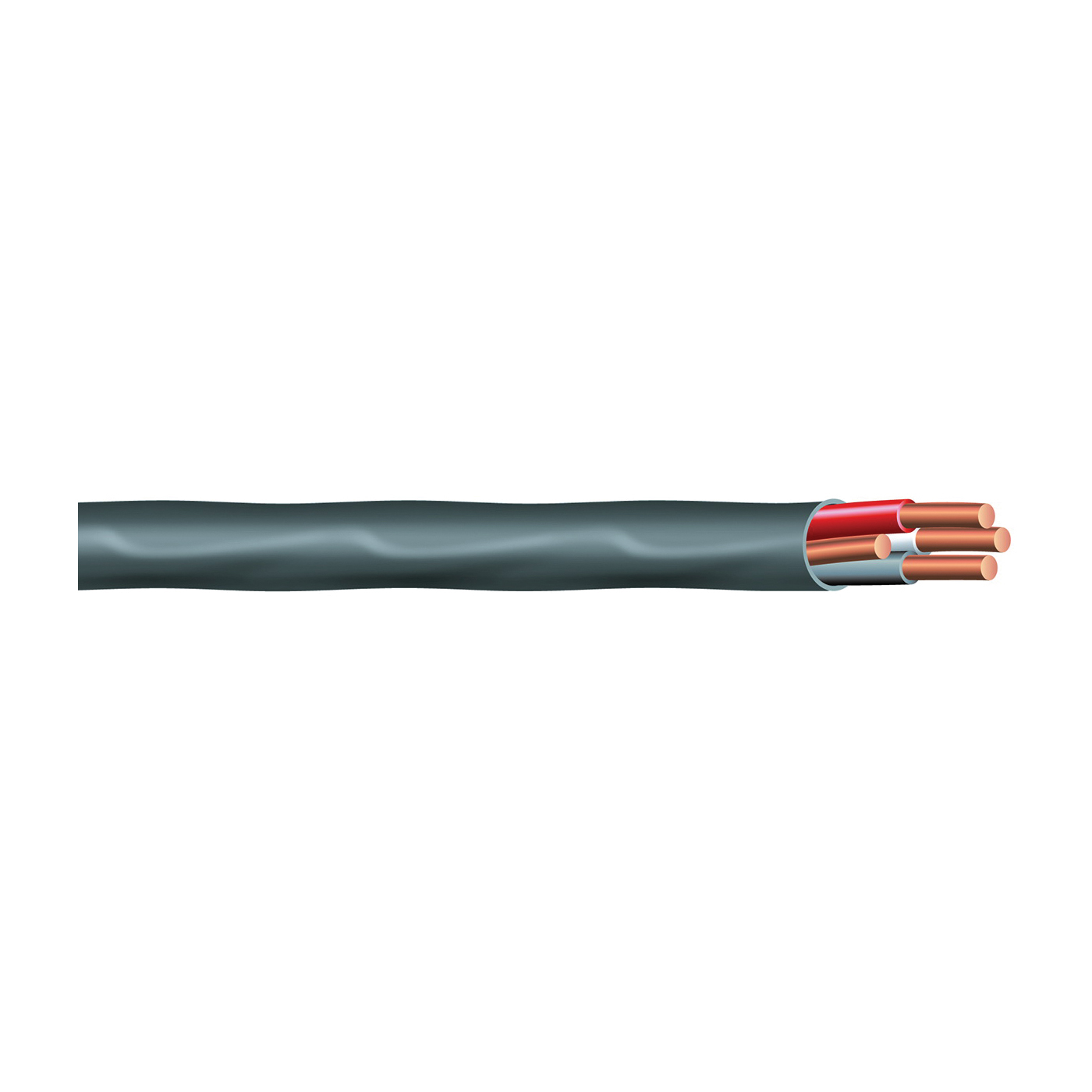 63950021 25 ft. Sheathed Cable, NM-B, 6/3, Black