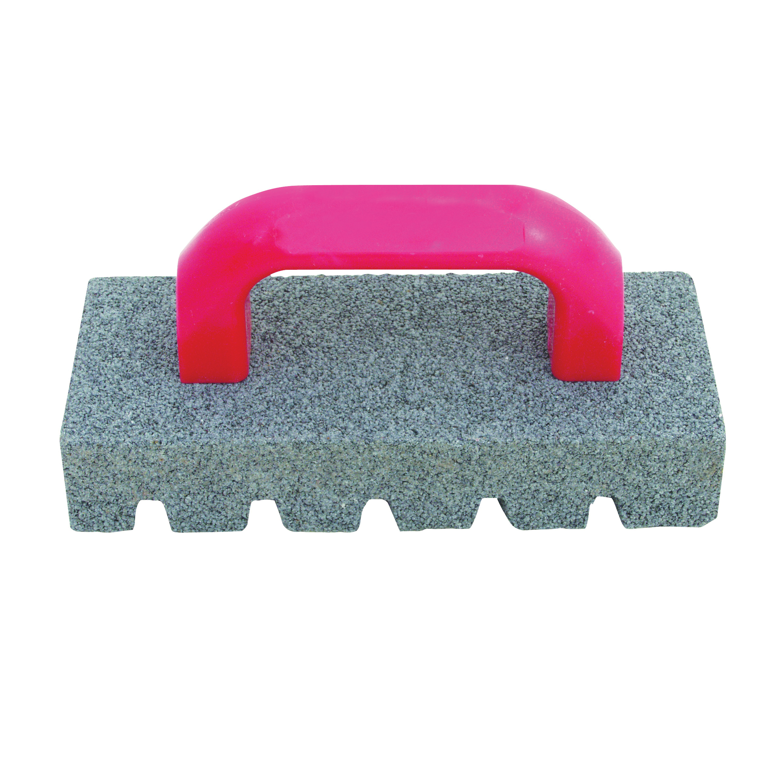 87795 Rubbing Brick, 3-1/2 in W Blade, 1-1/2 in Thick Blade, 6 to 120 Grit, Extra Coarse, Contoured Handle