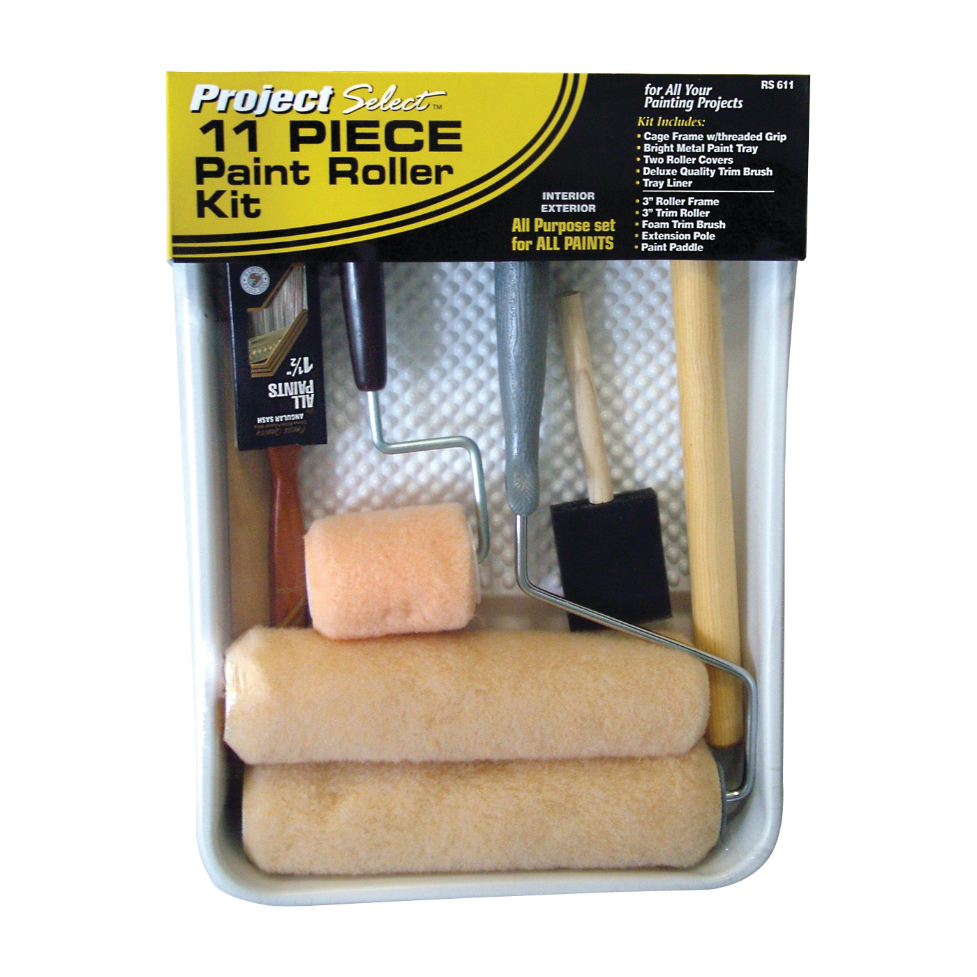 RS611 Roller and Tray Set, Metal