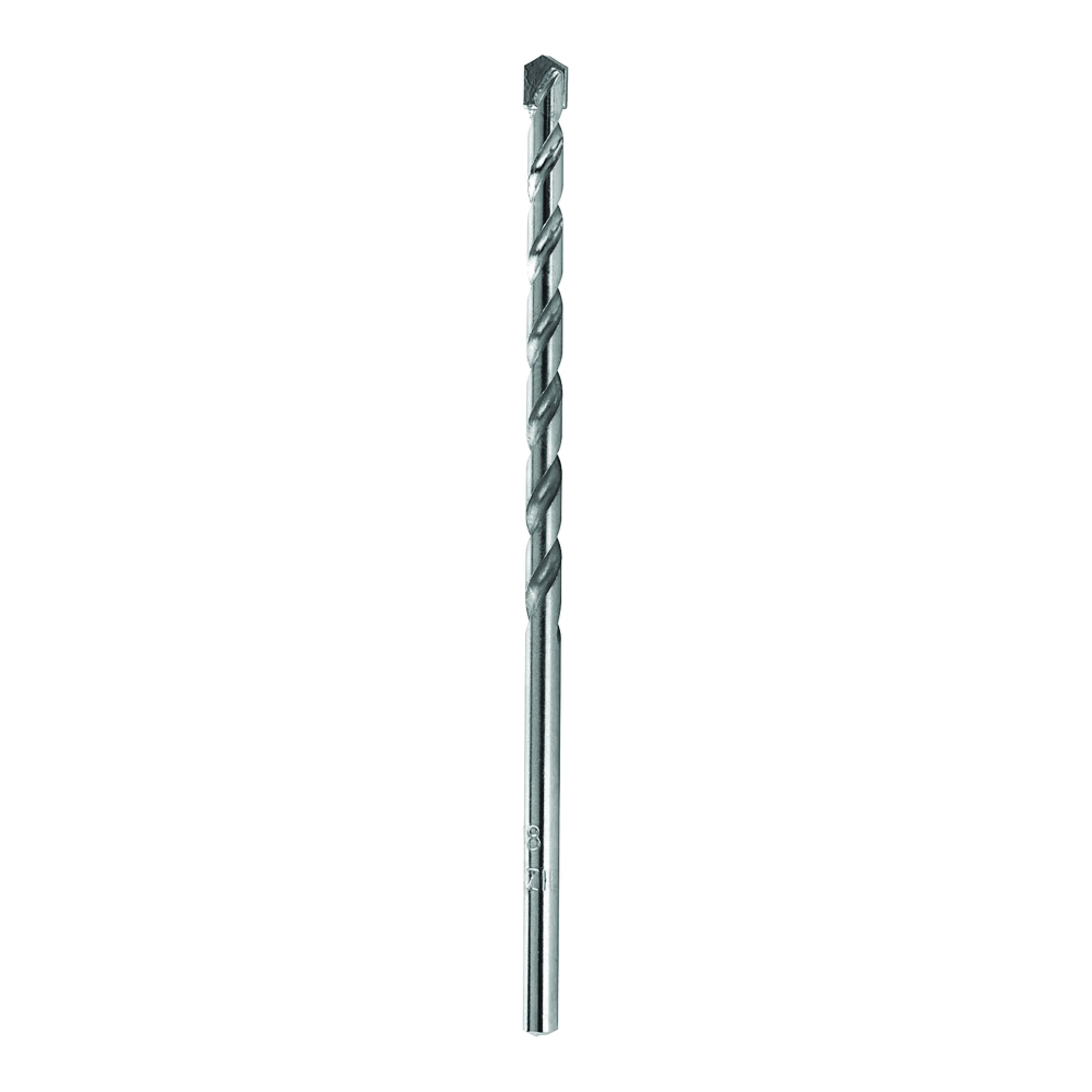 5026003 Rotary Hammer Drill Bit, 1/4 in Dia, 4 in OAL, Percussion, Spiral Flute, 1-Flute, 1/4 in Dia Shank