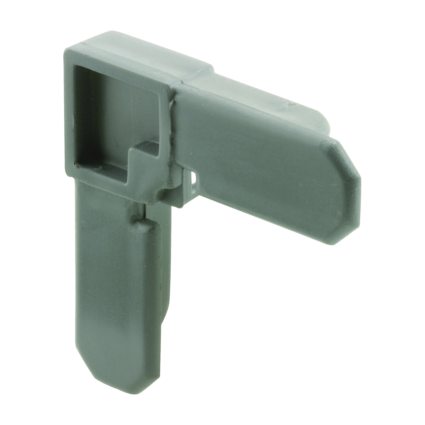 PL 14284 Square Cut Screen Frame Corner, Plastic, Gray, For: PL14077 Screen Window Frame