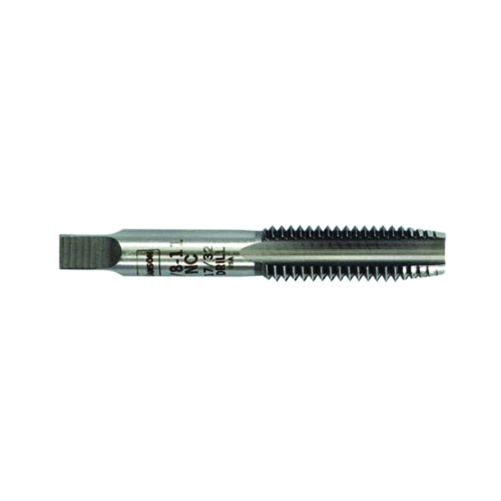 8145 Fractional Tap, 1/2-20 UNF Thread, Plug Tap Thread, 4-Flute, HCS