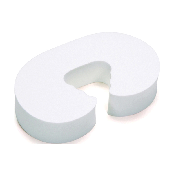 10436 Finger Pinch Guard, Slam Stopper, Foam, White