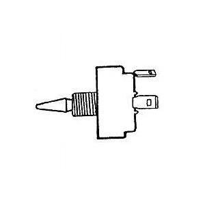M-030C Toggle Switch, Thermoplastic, Black