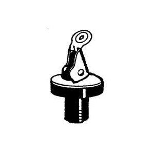 M-310C Bailer Plug, Neoprene, For: 5/8 in Dia Livewell or Baitwell Drains