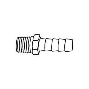M-325C Hose Barb, Brass