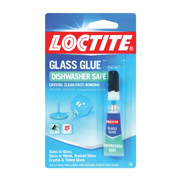 233841 Glass Glue, Light Yellow, 2 g Tube