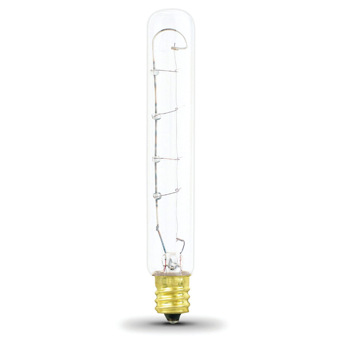 BP40T61/2 Incandescent Bulb, 40 W, T6-1/2 Lamp, E17 Lamp Base, 370 Lumens, 2700 K Color Temp, Soft White