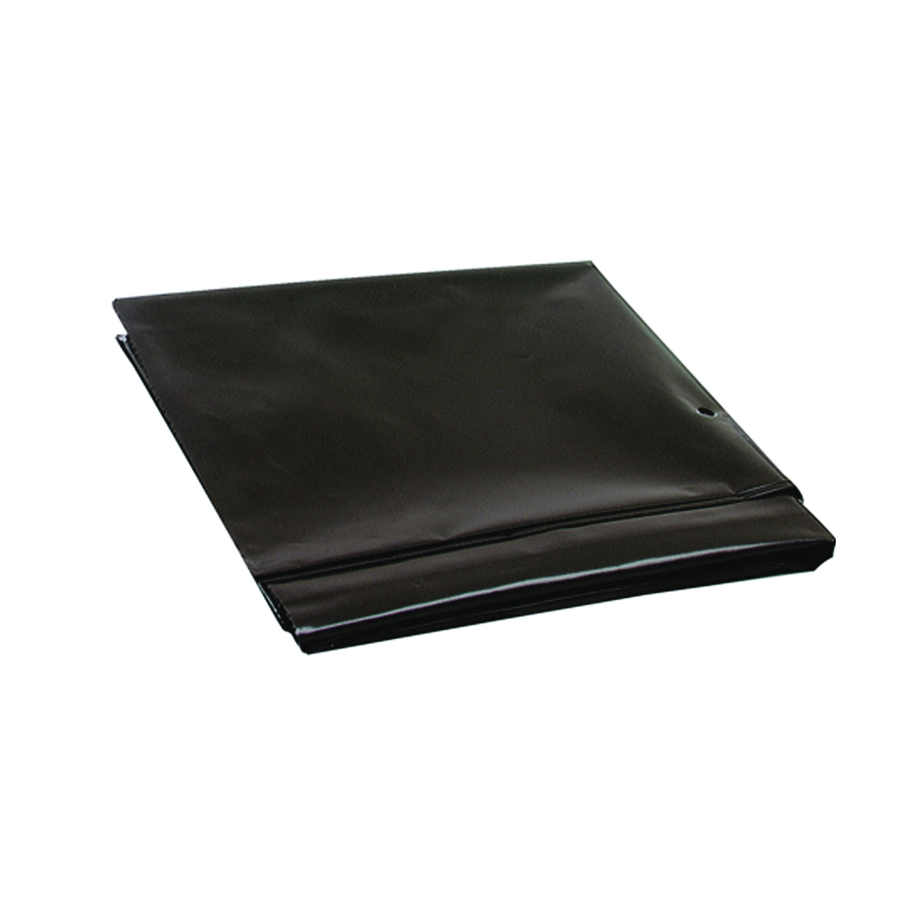 03376 Turbine Vent Cover, 0.005 in Thick Material, Polyethylene, Black