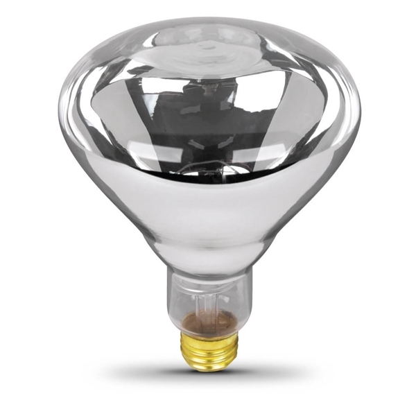 Feit Electric 250R40/1 Incandescent Lamp, 250 W, R40 Lamp, Medium E26 Lamp Base, 2200 Lumens, 2700 K Color Temp - 1