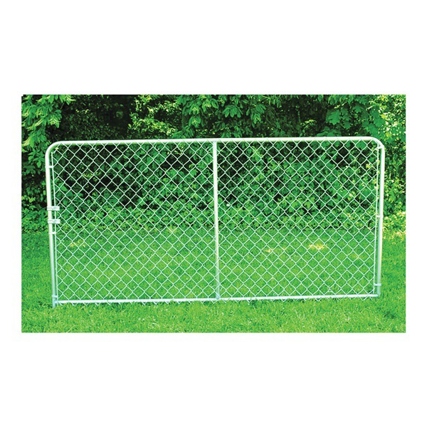 Silver DKS00804 Expansion Panel, 8 ft L x 4 ft H, Economy Bent, Steel, Galvanized, Silver