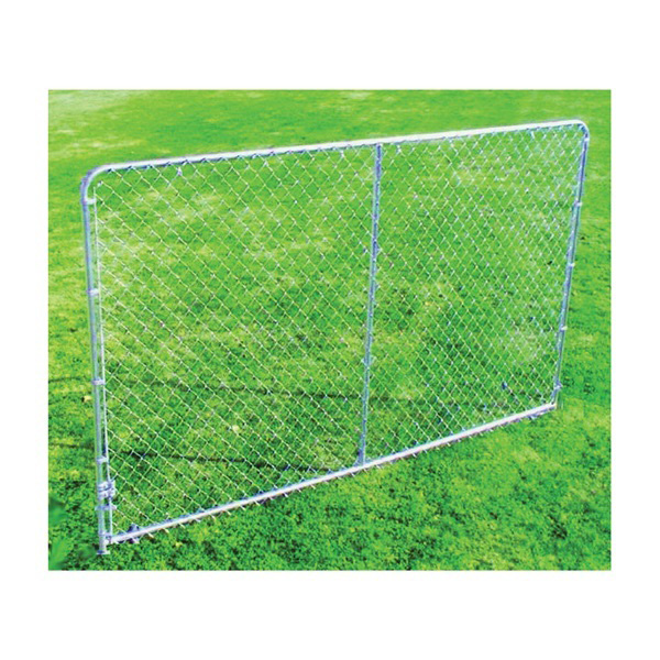 Silver DKS01006 Expansion Panel, 10 ft L x 6 ft H, Economy Bent, Steel, Galvanized, Silver