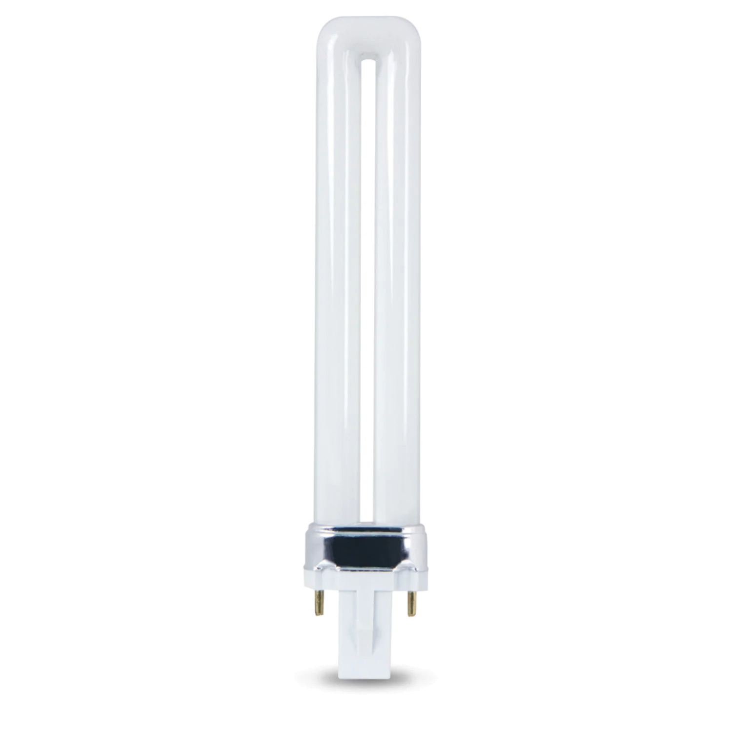Feit Electric BPPL9 Compact Fluorescent Bulb, 9 W, PL Lamp, G23 Lamp Base, 560 Lumens, 2700 K Color Temp