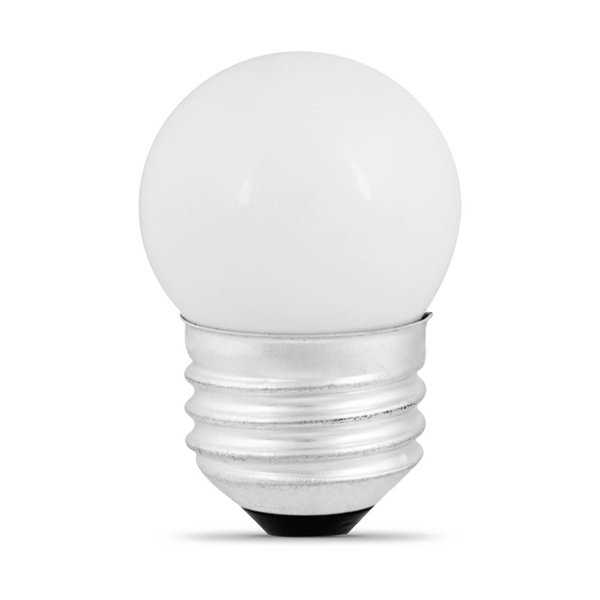 Feit Electric BP71/2S/CW Incandescent Lamp, 7.5 W, Medium E26 Lamp Base, 2700 K Color Temp, 3000 hr Average Life - 1