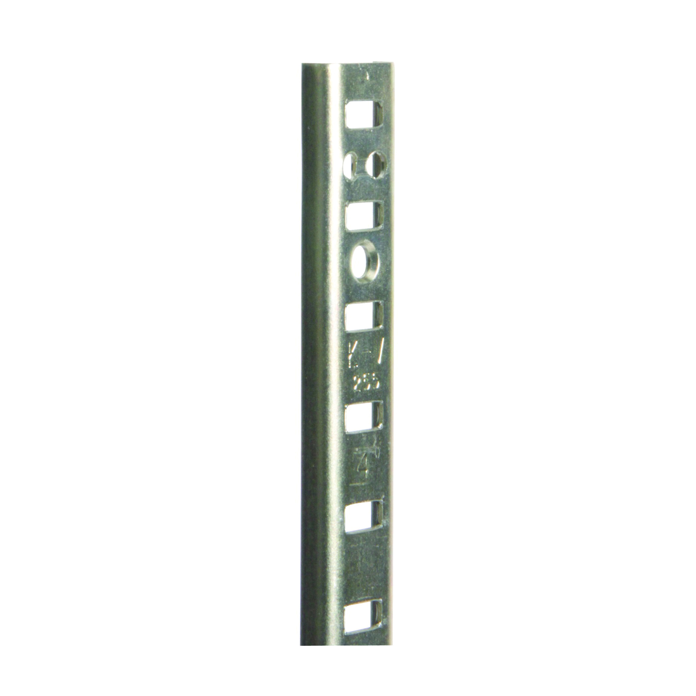 255 Series PK255 ZC 36 Shelf Standard, 500 lb, 23 ga Thick Material, 5/8 in W, 36 in H, Steel, Zinc