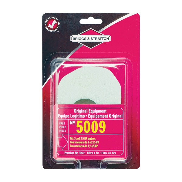 5099K Air Filter, Foam Filter Media