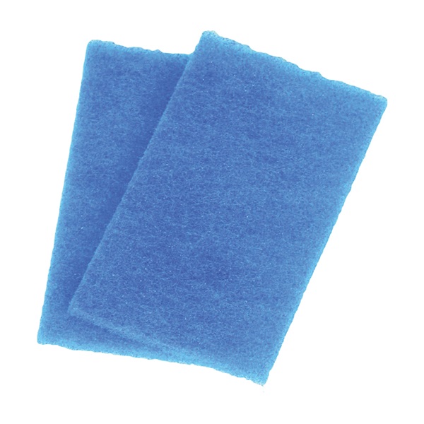355-36 Scouring Pad, 6 in L, 3-1/2 in W, Blue