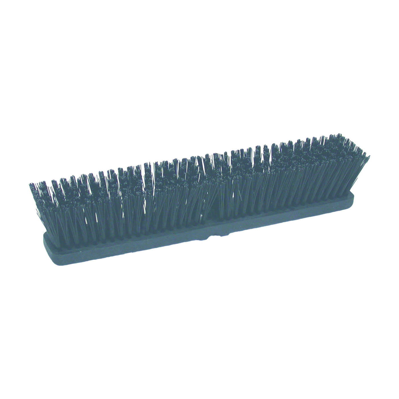 2021-12 Broom Head, Threaded, 3 in L Trim, Polystyrene Bristle, Black