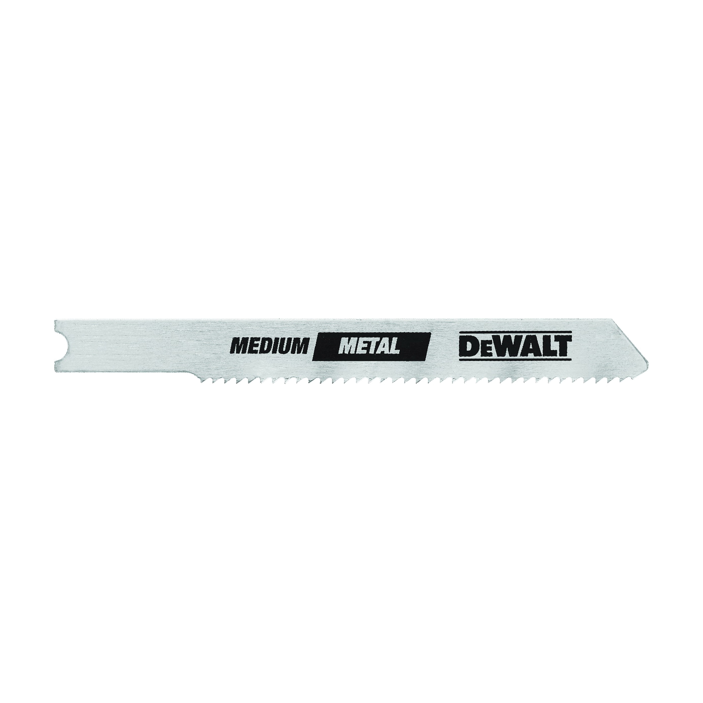 DW3755H Jig Saw Blade, 1/4 in W, 4 in L, 8 TPI
