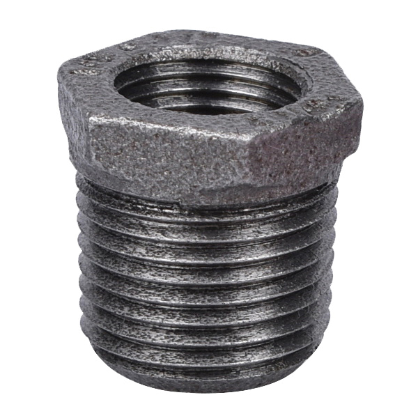 35-1/2X3/8B Pipe Bushing, 1/2 x 3/8 in, MIP x FIP, Iron, 40 Schedule, 300 psi Pressure