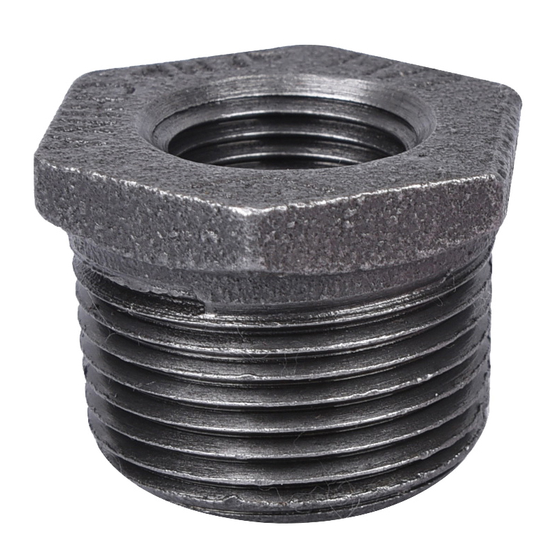 35-1X1/2B Pipe Bushing, 1 x 1/2 in, MIP x FIP, Iron, 40 Schedule, 300 psi Pressure