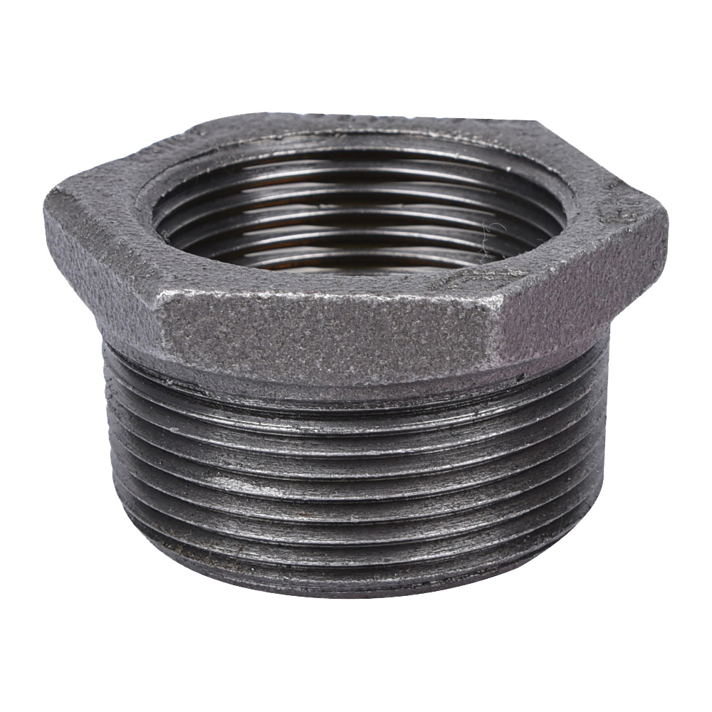 B241 40X32 Pipe Bushing, 1-1/2 x 1-1/4 in, MIP x FIP, Iron, 40 Schedule, 300 psi Pressure