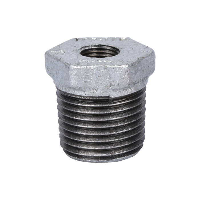 35-1/2X1/8G Pipe Bushing, 1/2 x 1/8 in, MIP x FIP, Iron, SCH 40 Schedule, 300 psi Pressure