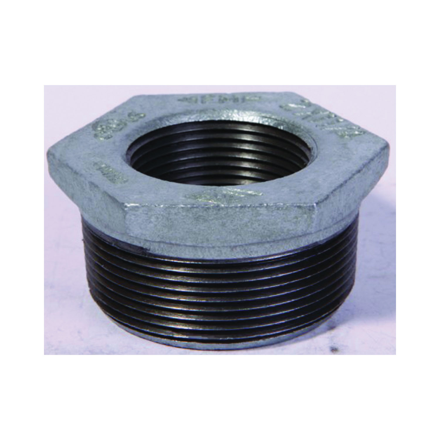 35-1/2X3/8G Pipe Bushing, 1/2 x 3/8 in, MIP x FIP, Iron, SCH 40 Schedule, 300 psi Pressure