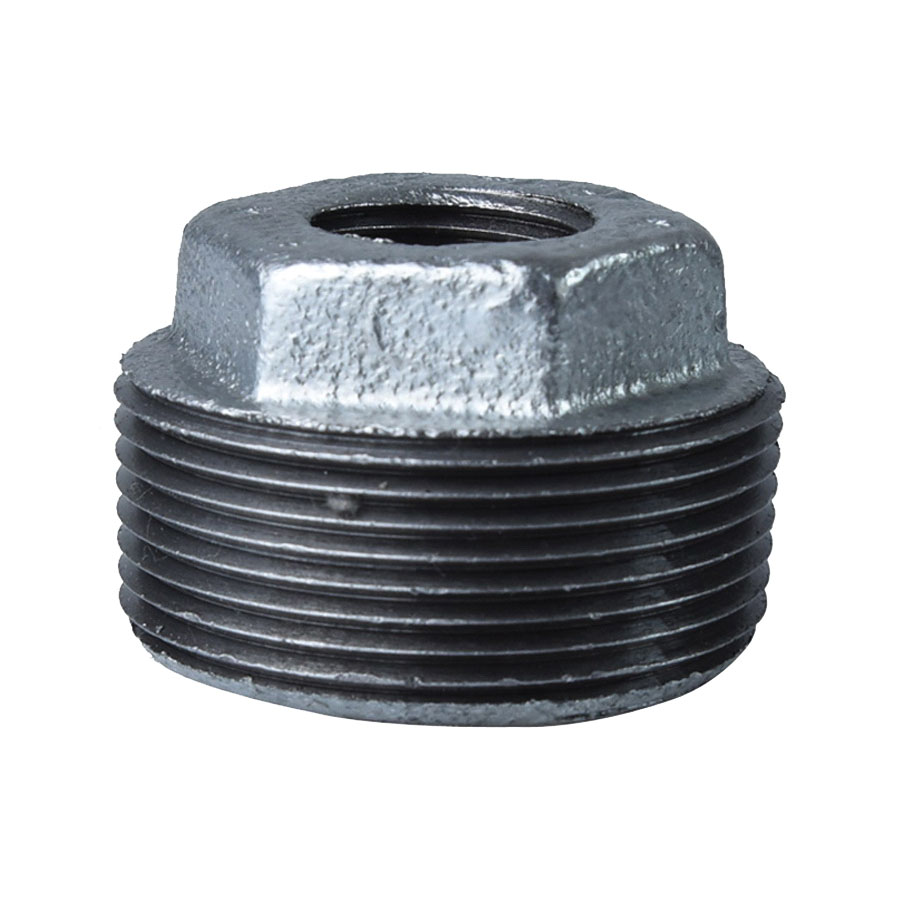 35-1-1/2X3/4G Pipe Bushing, 1-1/2 x 3/4 in, MIP x FIP, Iron, SCH 40 Schedule, 300 psi Pressure