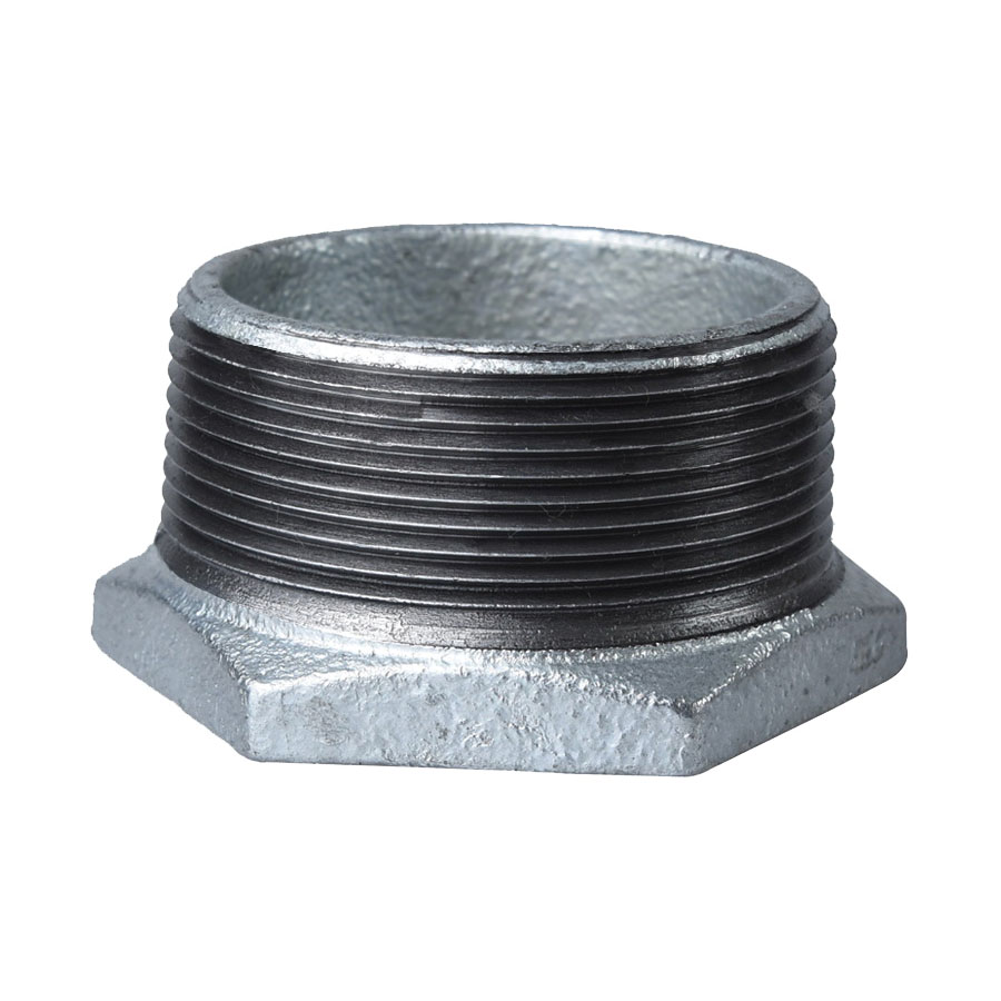 35-2X1-1/2G Pipe Bushing, 2 x 1-1/2 in, MIP x FIP, Iron, SCH 40 Schedule, 300 psi Pressure
