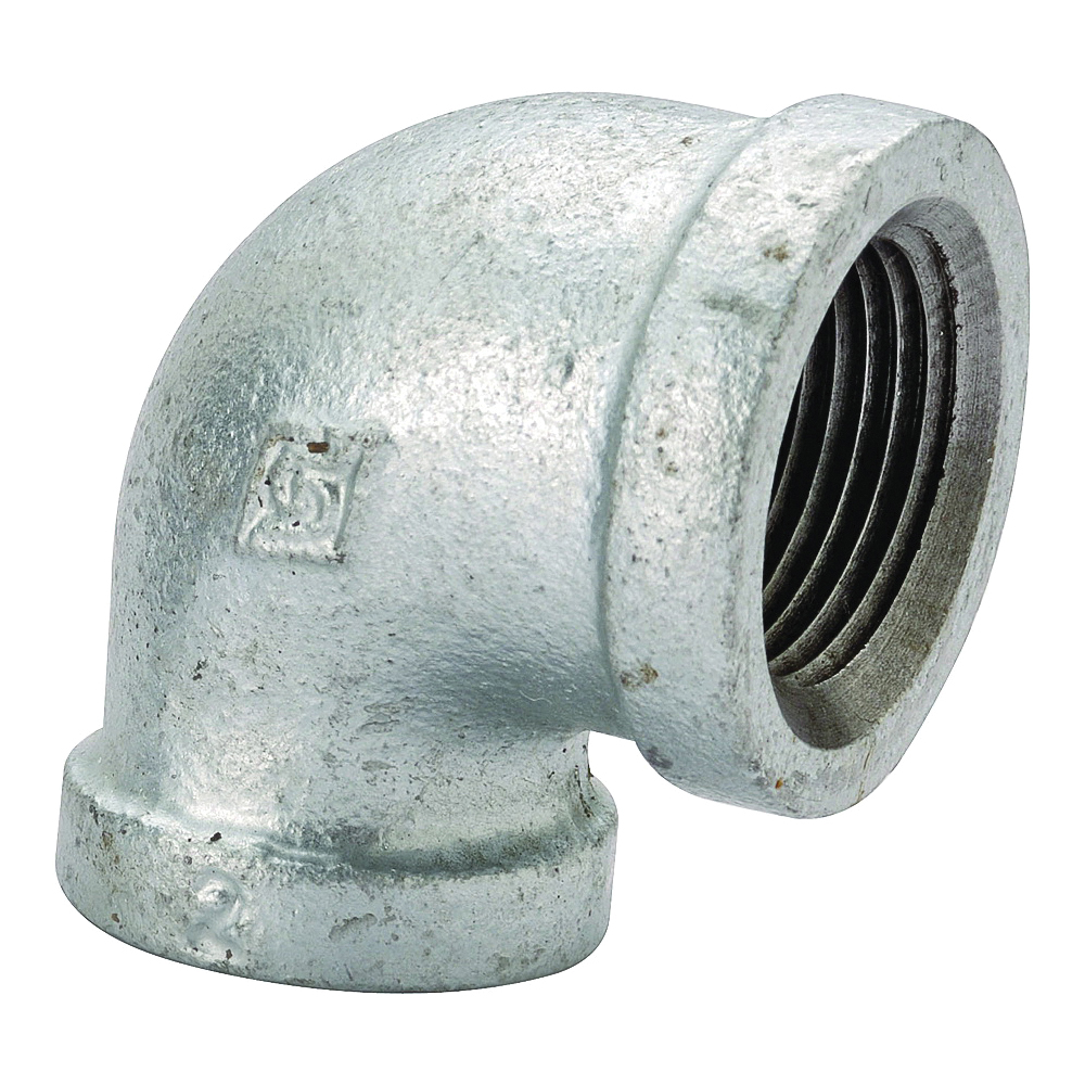 2A-1/2G Pipe Elbow, 1/2 in, Threaded, 90 deg Angle