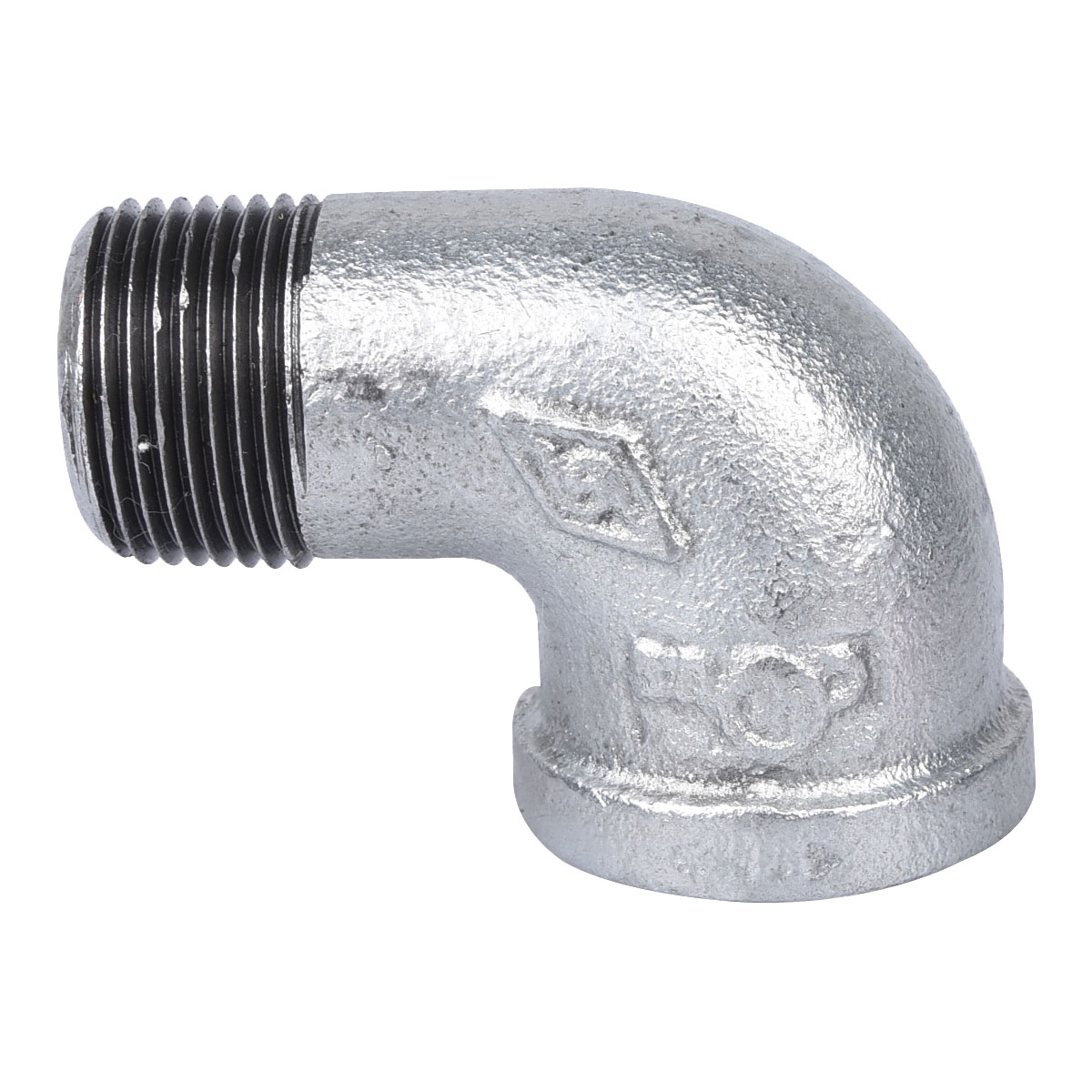 6-3/4G Street Pipe Elbow, 3/4 in, Threaded, 90 deg Angle, 40 Schedule, 300 psi Pressure