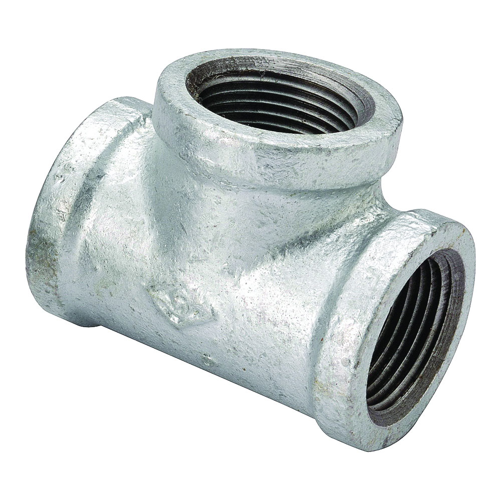 11A-1/2G Pipe Tee, 1/2 in, FIPT, Steel, 40 Schedule, 300 psi Pressure