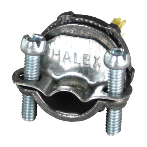 05107B Clamp Connector, 3/4 in, Zinc, Gray