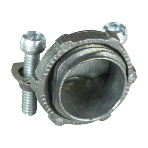 05112B Clamp Connector, 1-1/4 in, Zinc, Gray