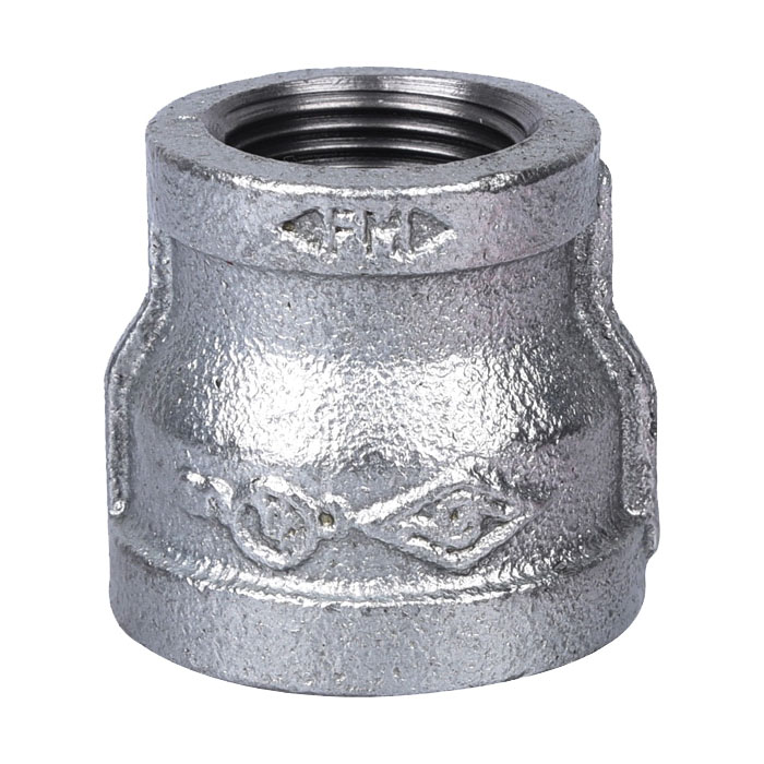 24-1X3/4G Reducing Pipe Coupling, 1 x 3/4 in, Threaded, Steel, 40 Schedule, 300 psi Pressure