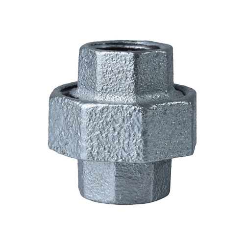 34B-1/2G Pipe Union, 1/2 in, Threaded, Iron, 40 Schedule, 300 psi Pressure