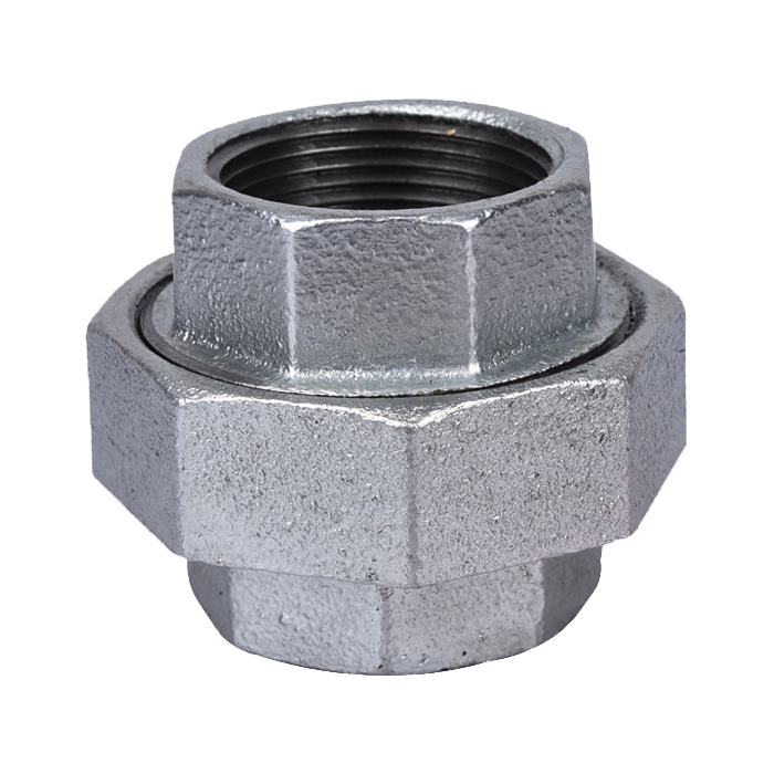 34B-1-1/4G Pipe Union, 1-1/4 in, Threaded, Iron, 40 Schedule, 300 psi Pressure