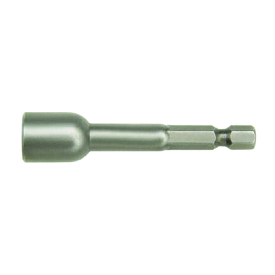 94852 Nut Setter, 3/8 in Drive, Lobular Drive, 2-9/16 in L, 1/4 in L Shank, Hex Shank